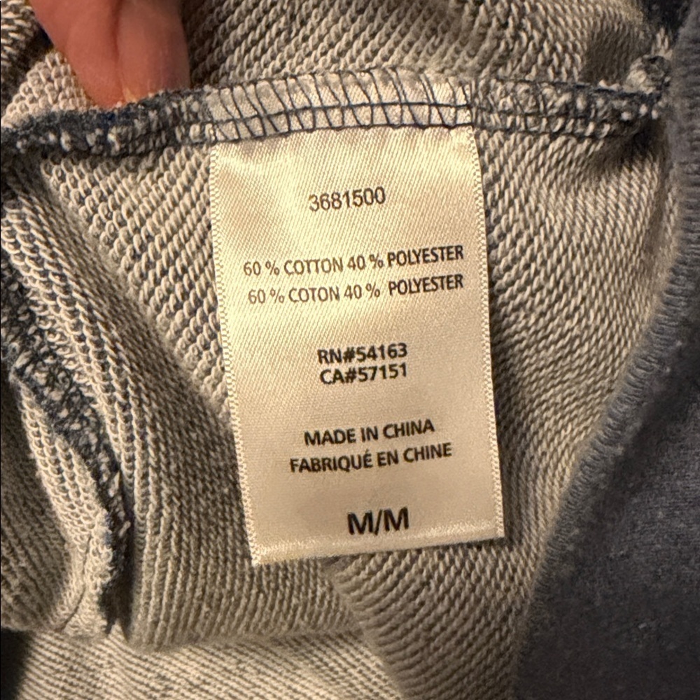 Calvin Klein Denim Blue Logo Sweatshirt - Picture 9 of 9